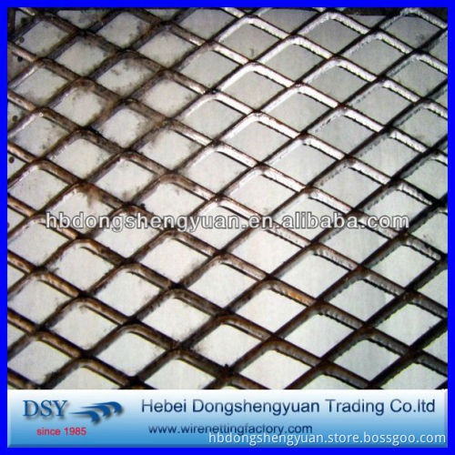 Diamond Wire Mesh Raised Expanded Metal painting hot dip galvanized expanded metal